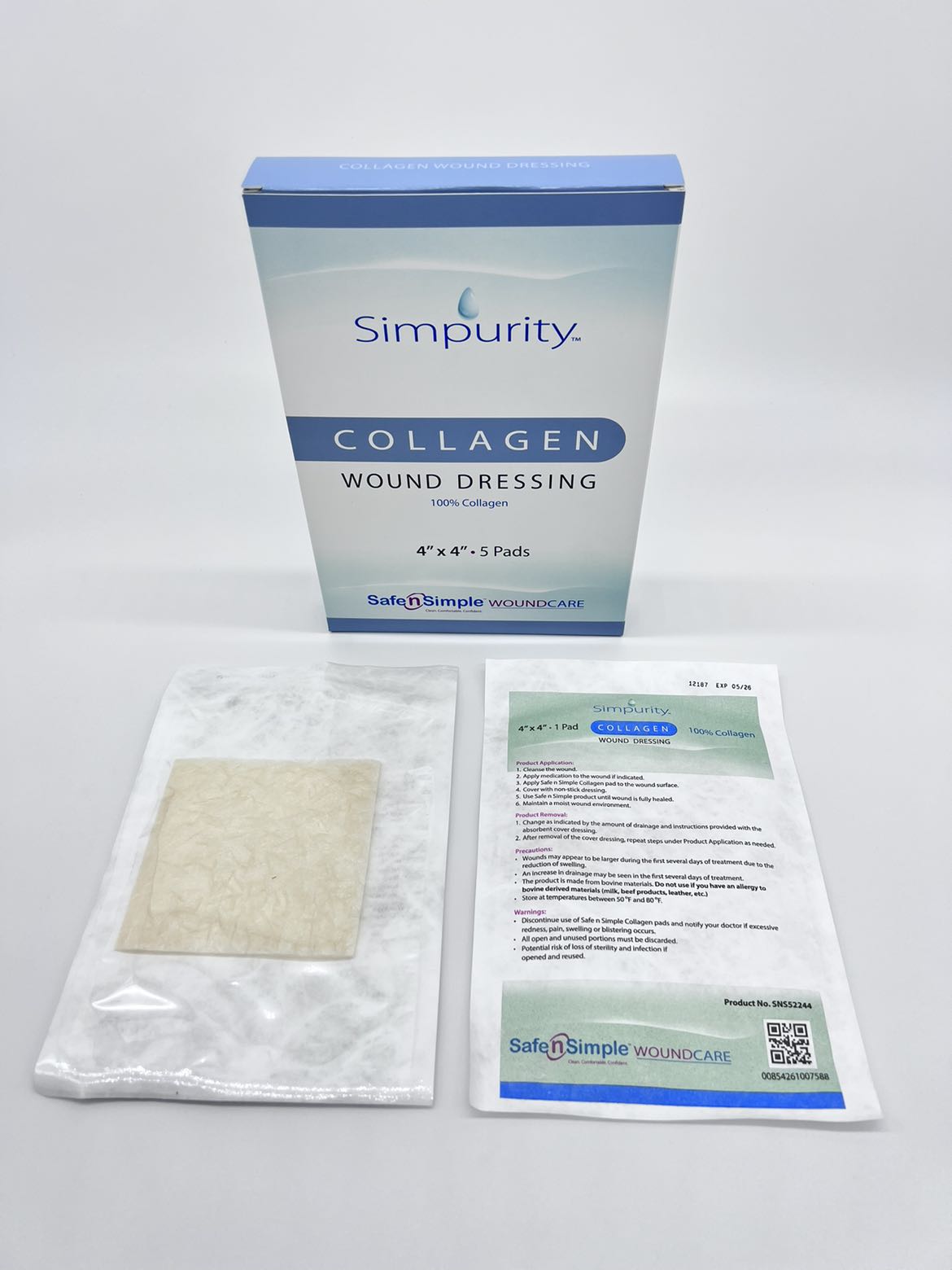 SEESKIN Ultrathin- Collagen Porous Sheet Dressing | SynerHeal